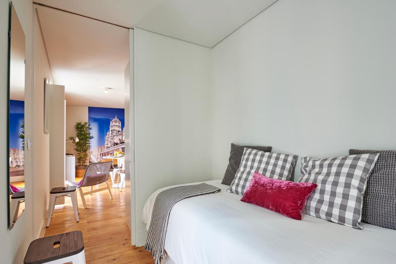 Modern Apartment Bica Dos Olhos Lisboa Habitación foto